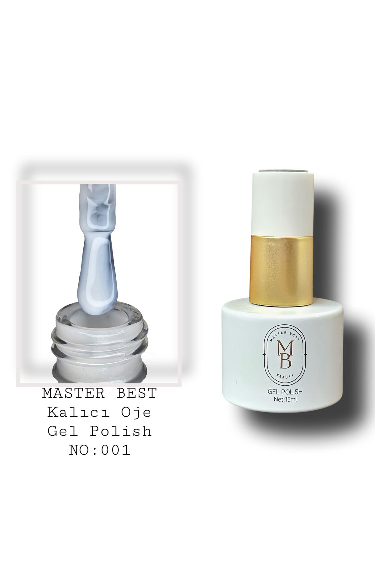 Master Best Kalıcı Oje 15ml 001